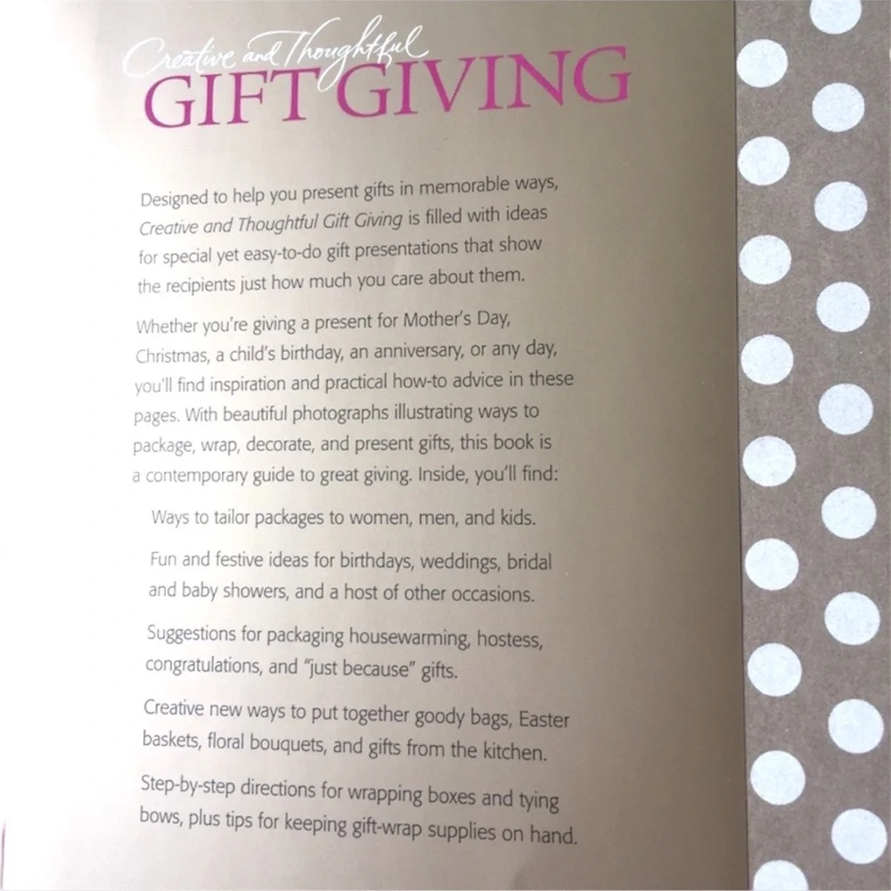 🔴 Book | Creative & Thoughtful Gift Giving